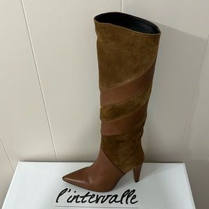 BNIB Leather L’intervalle boots